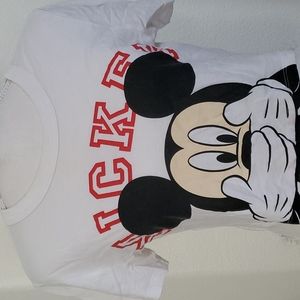 Disney Mickey Mouse crop top